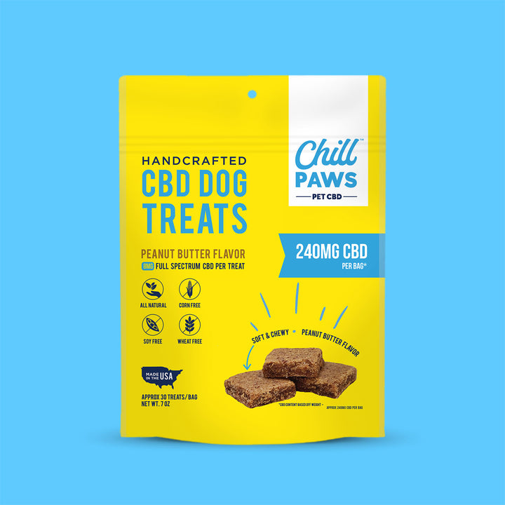 240MG HEMP DOG TREATS PEANUT BUTTER FLAVOR