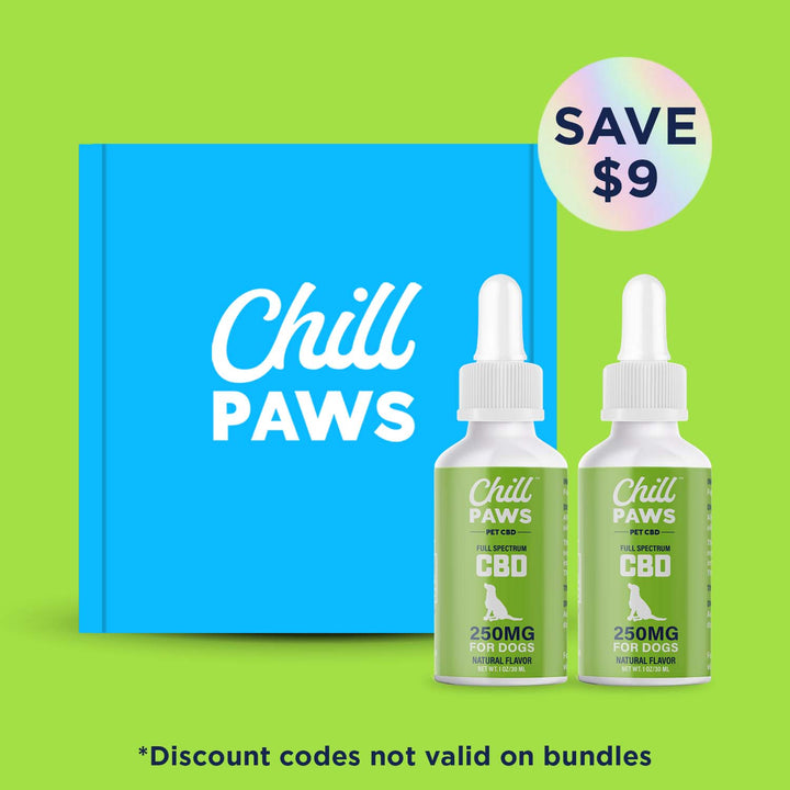 (2) 250MG FULL SPECTRUM Hemp OIL FOR DOGS BUNDLE