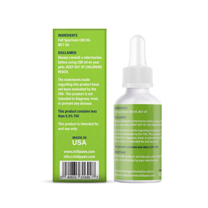 250MG FULL SPECTRUM Hemp OIL FOR DOGS